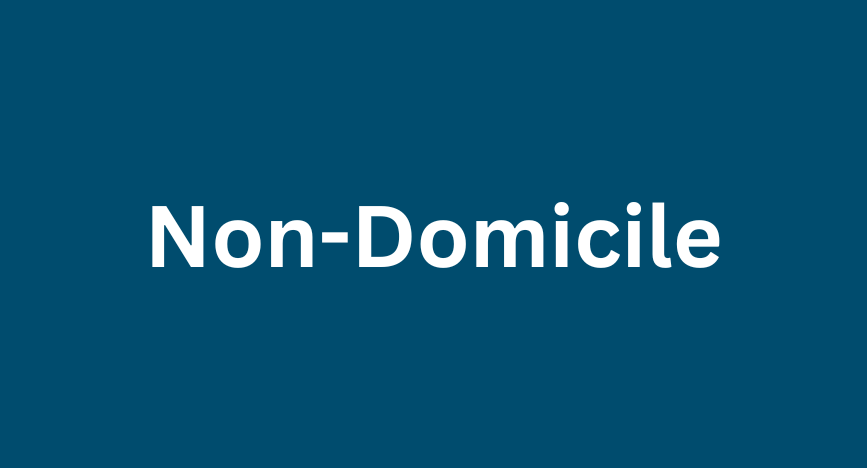 Non-Domicile